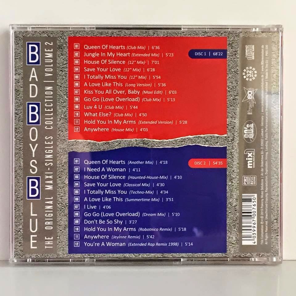 Italodisco forever Bad Boys Blue MaxiSingles Collection VOLUME 2