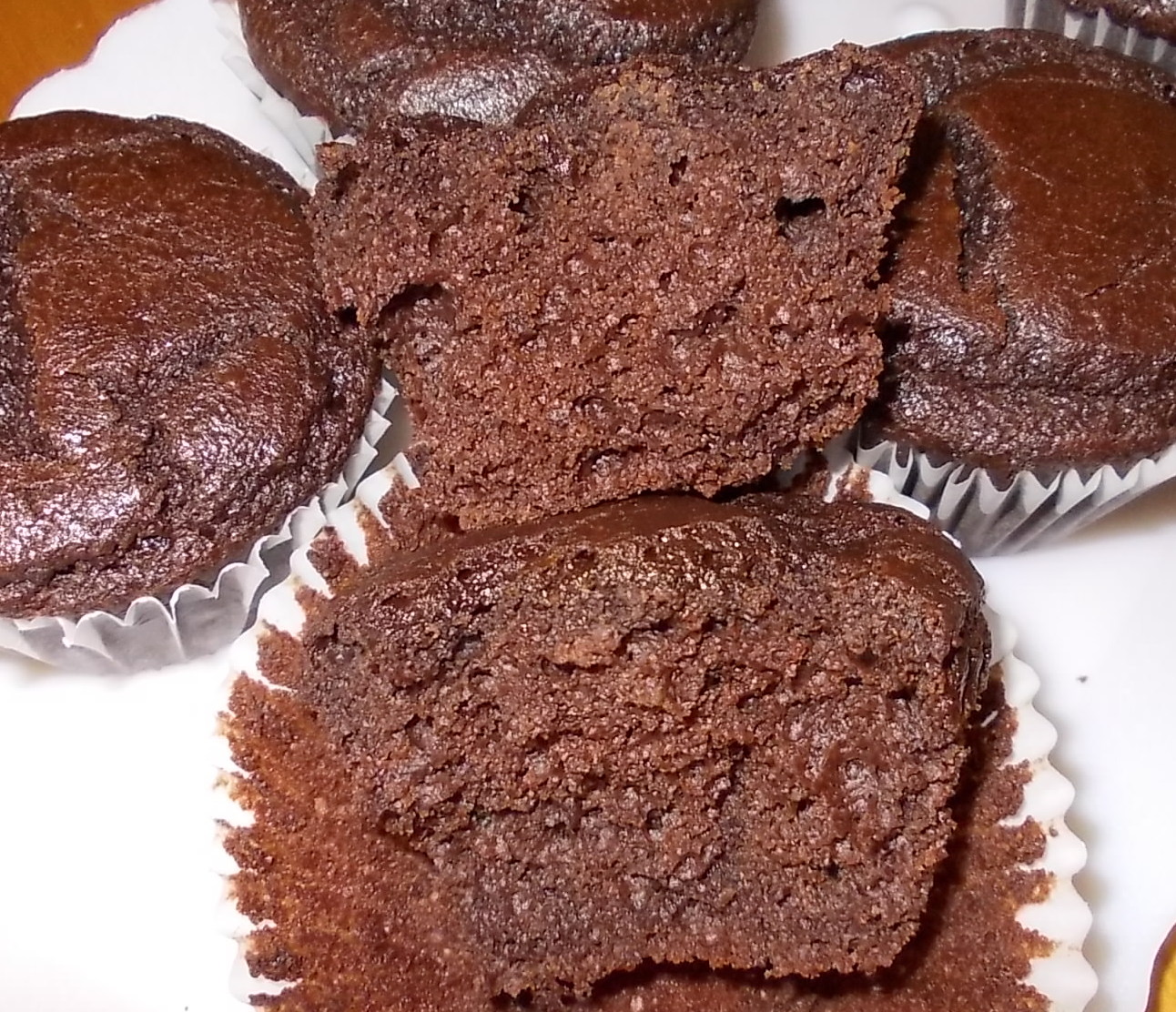 Muffins de Chocolate Receita rápida e simples de fazer
