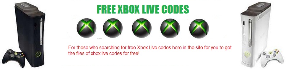 FREE XBOX LIVE CODES