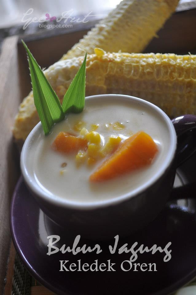 Geehut Bubur Jagung Keledek Oren