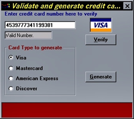 Details valid credit card Anatomy of