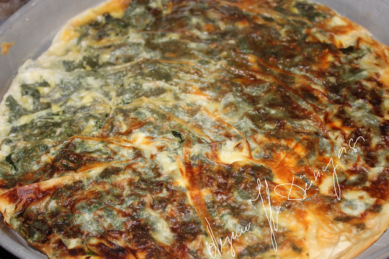 Aynur Hanımın Dünyası Beyaz peynirli ıspanak böreği