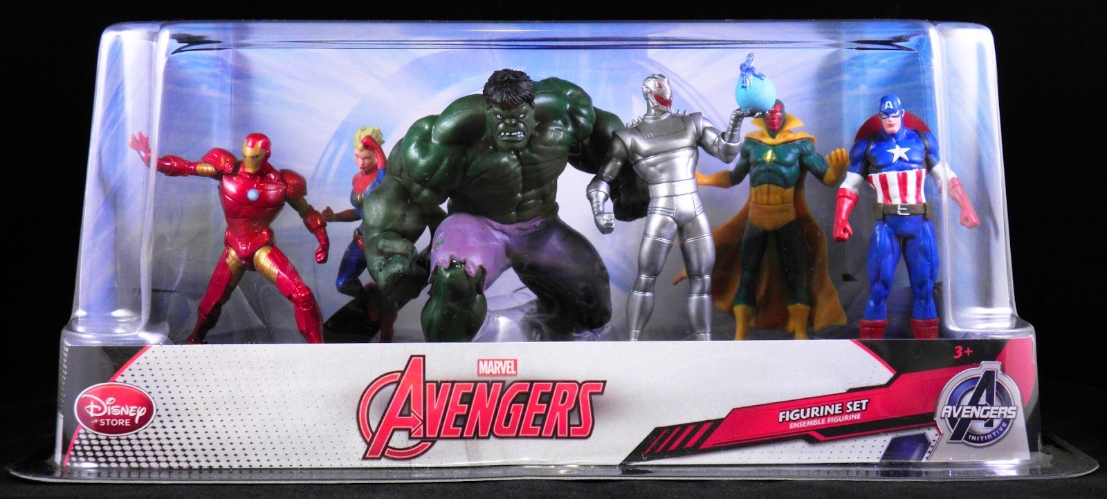 captain marvel figurine set