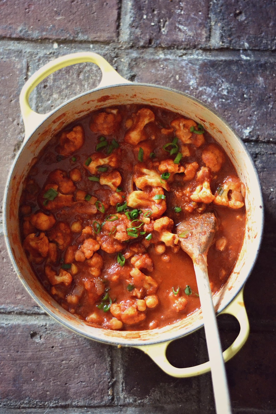 Chickpea Cauliflower Chili Baked New England