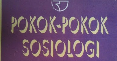 Buku sosiologi suatu pengantar soerjono