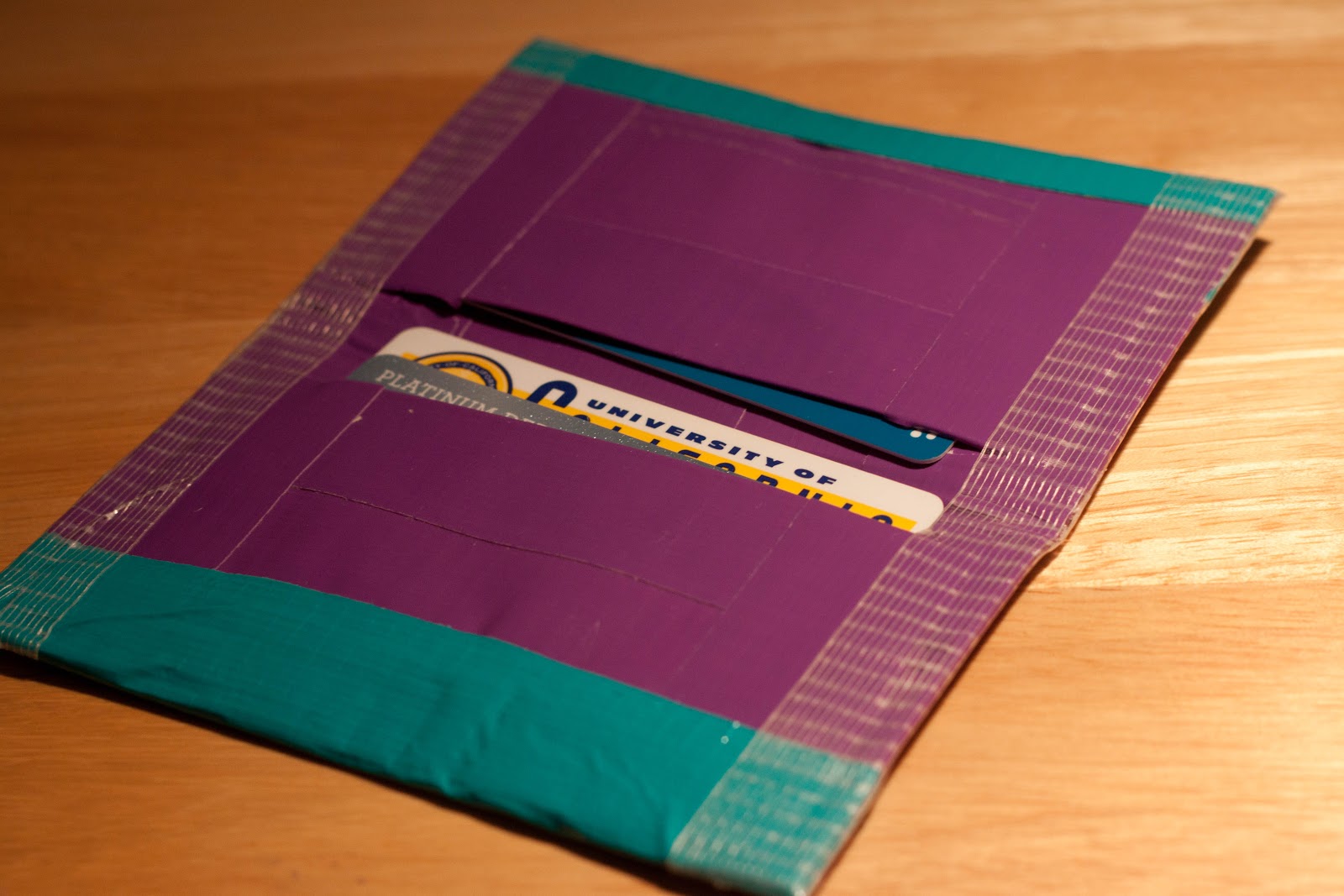 Duct Tape Tutorials Duct Tape Credit Card Holder