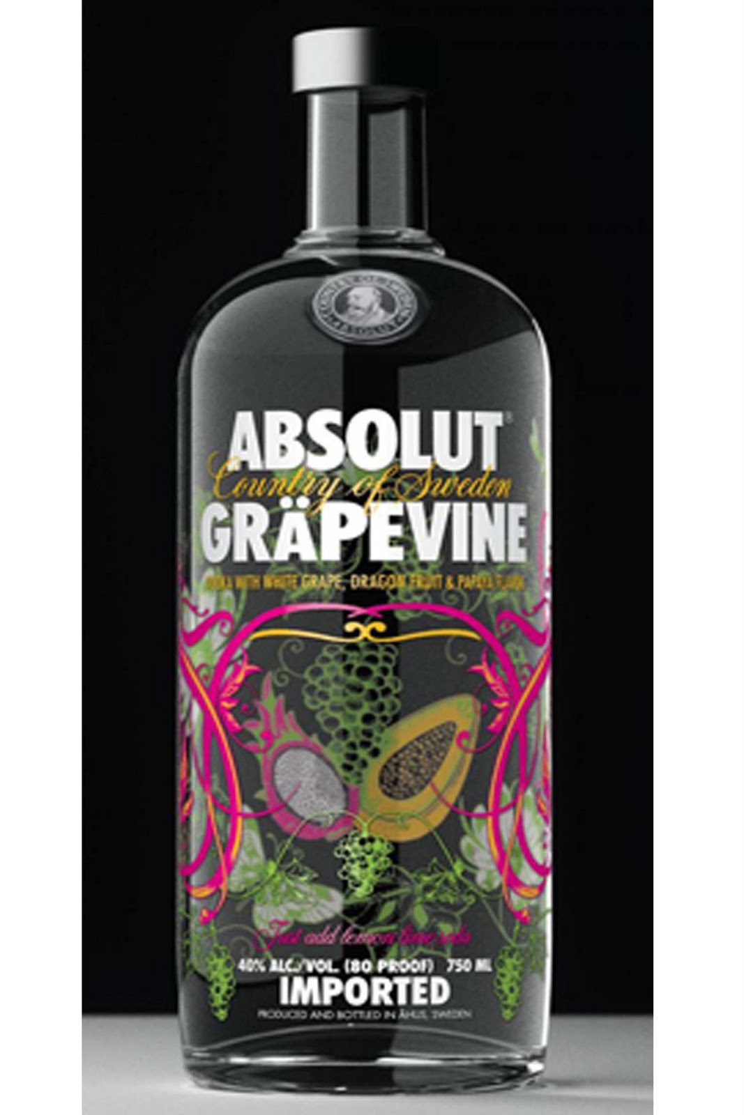 Nuevo Vodka Absolut Gräpevine