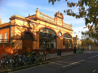 Baron's Court underground station, London 