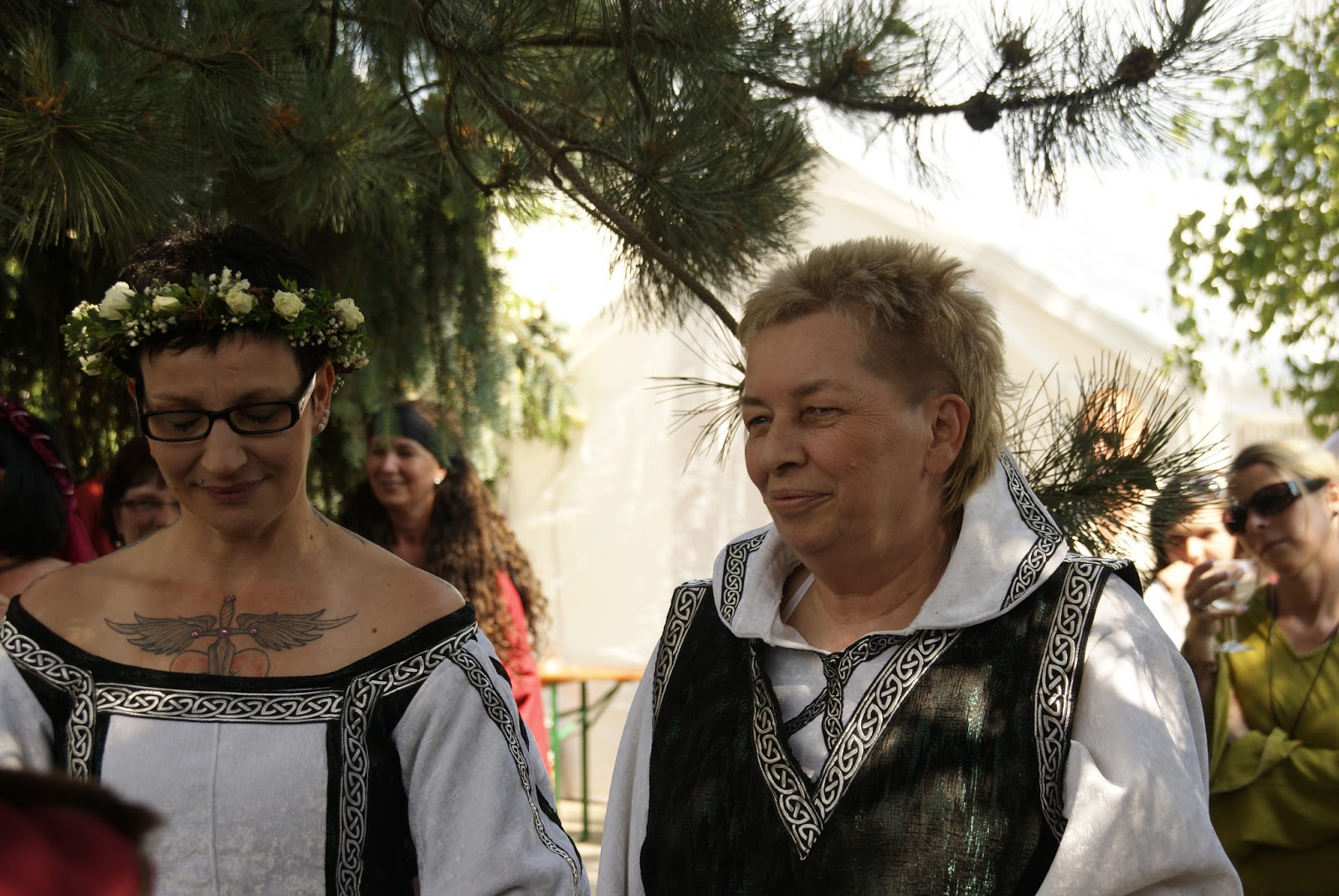 Keltische Hochzeit Handfasting für Elke und Petra