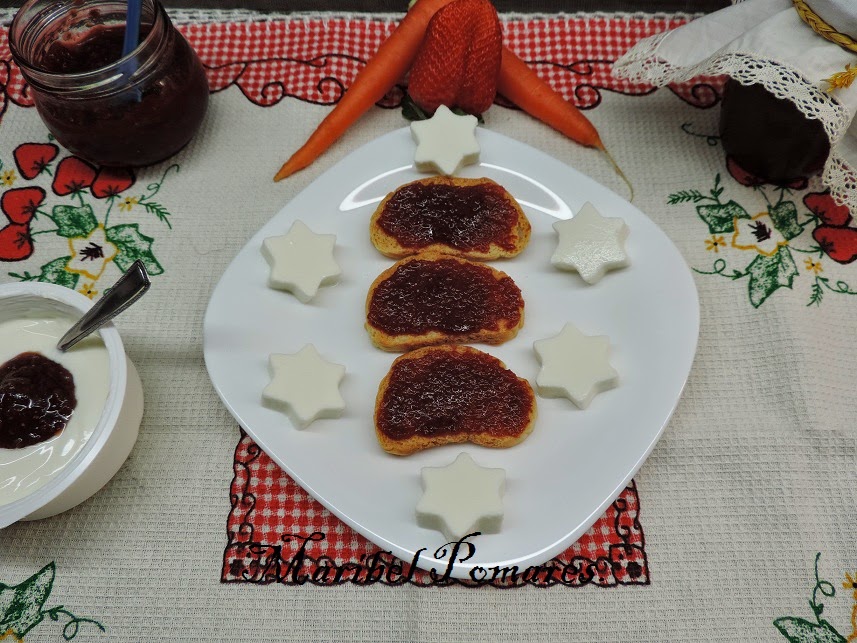 Mermelada De Fresa Y Zanahoria.