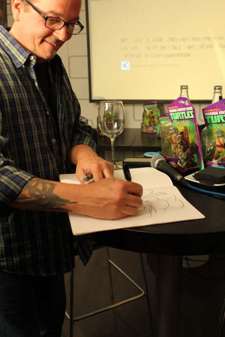 Kevin Eastman creador de las Tortugas Ninjas