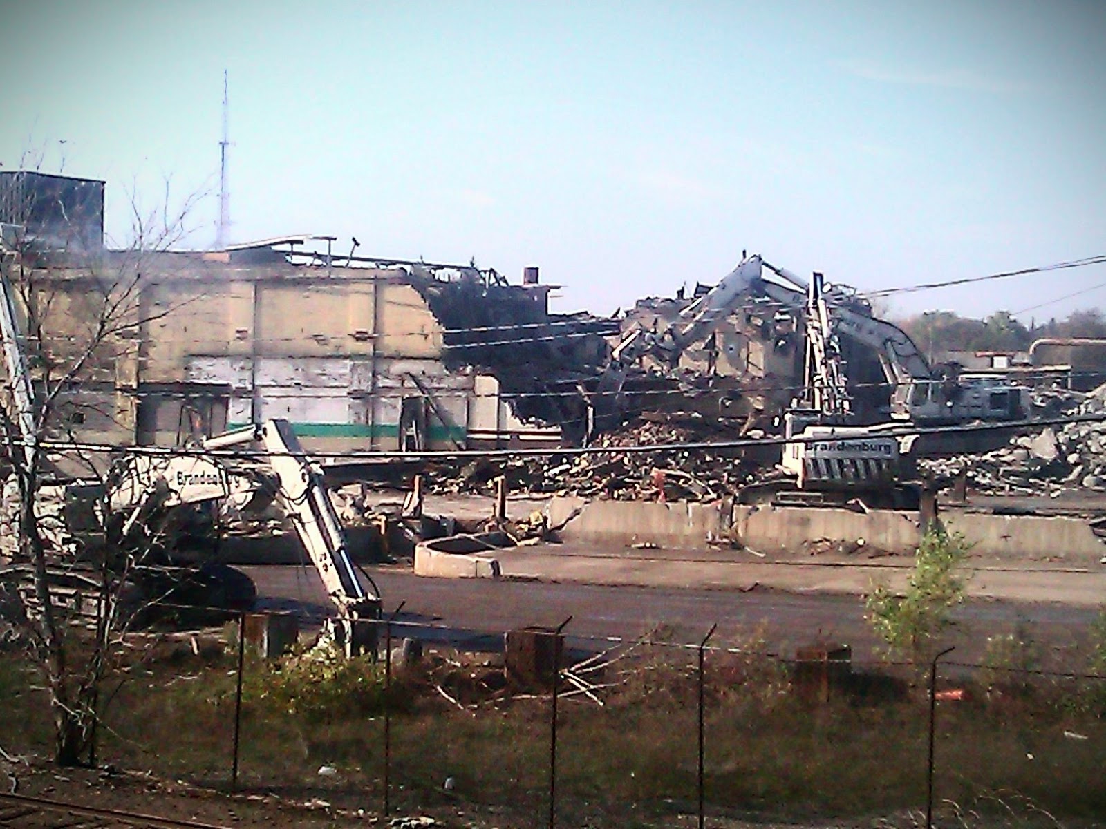 Powertrain Flint North Demolition 2011 2012. BUICK FACTORY HISTORY