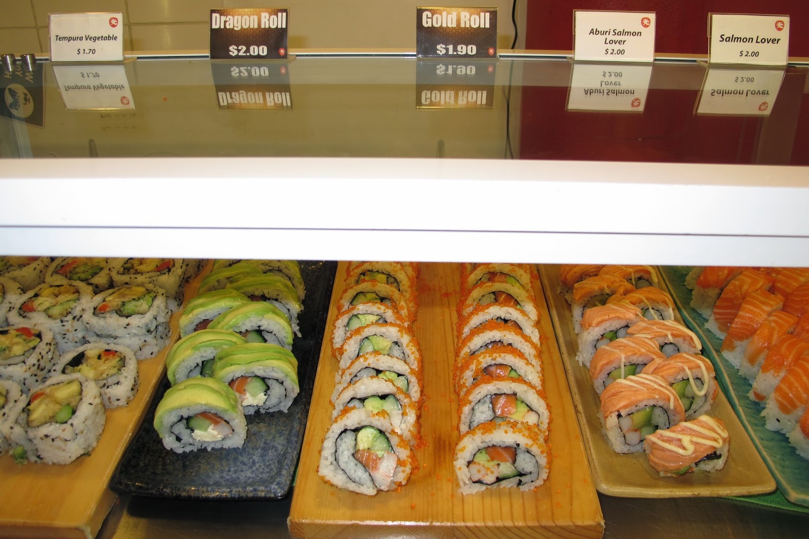 THE SUSHI DIVA Sushi Choices Abound at "Hikari Sushi Takeaways" in