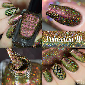 FUN Lacquer Christmas 2014 collection - Poinsettia (H) swatch