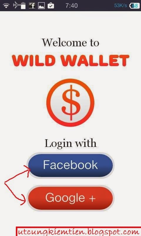 Wild Wallet Kiếm tiền trên Android 