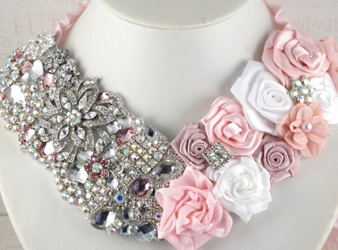stunning brooch statement necklaces by solbijou the zz designs necklaces
