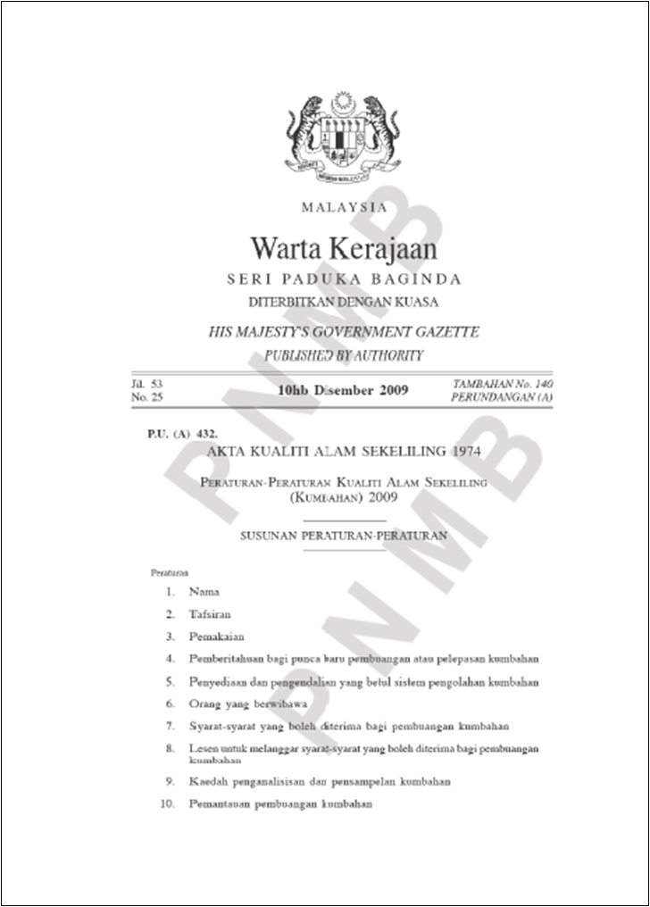 Osh The Journey Series Of Schedule Waste Understanding S5 Related Legislation