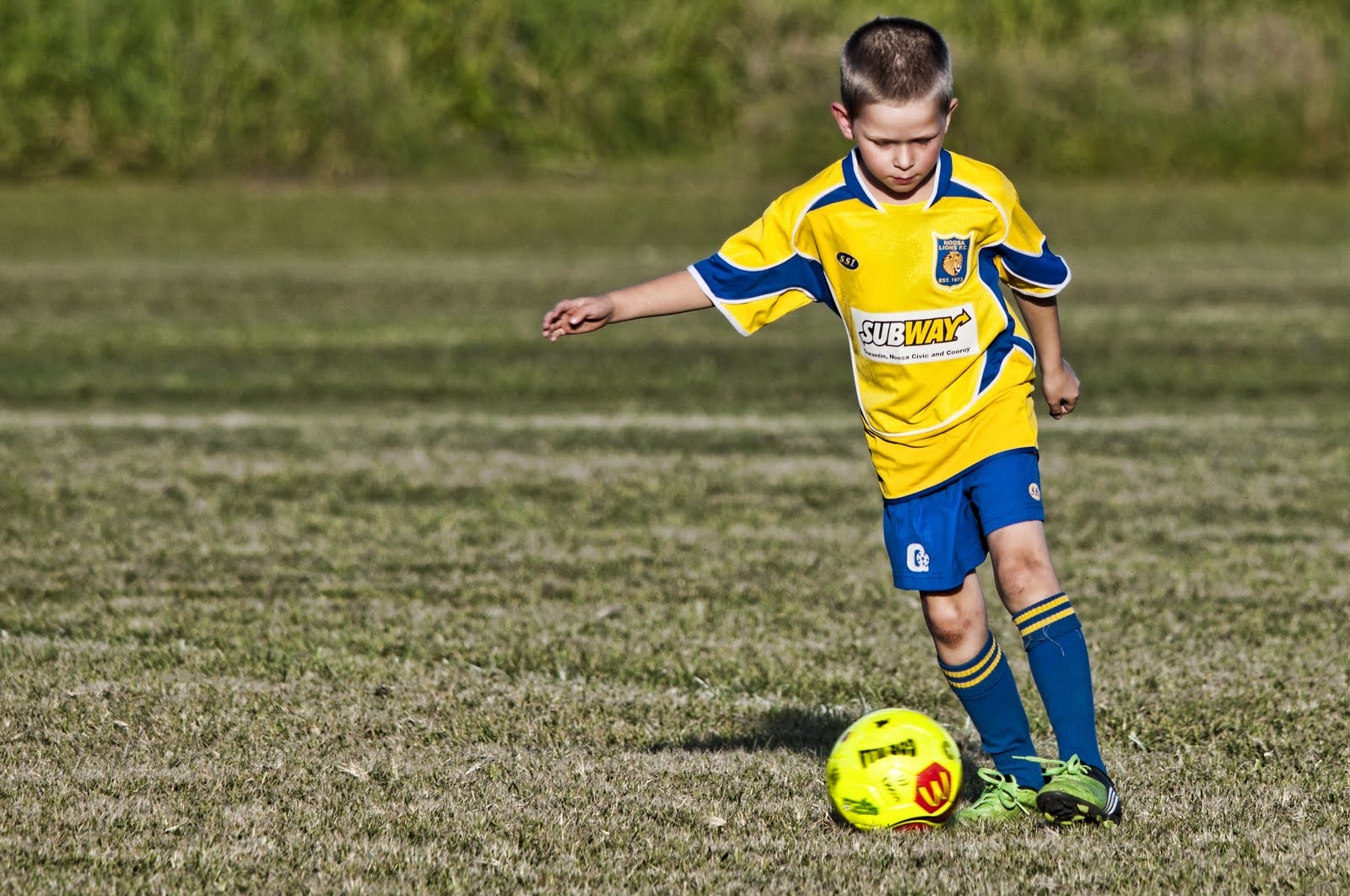 Rainbow Photography Saturday's Soccer Run On