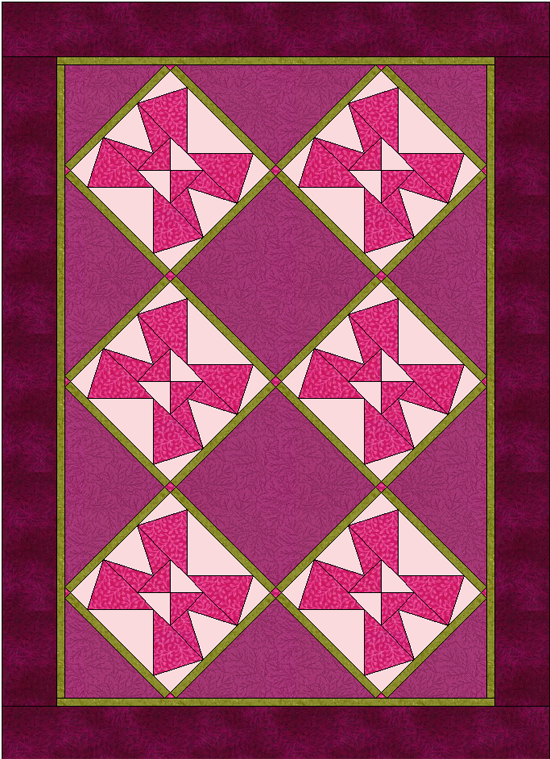 Patchwork en Casa Patchwork with Love Bloque de la Semana Doble Z