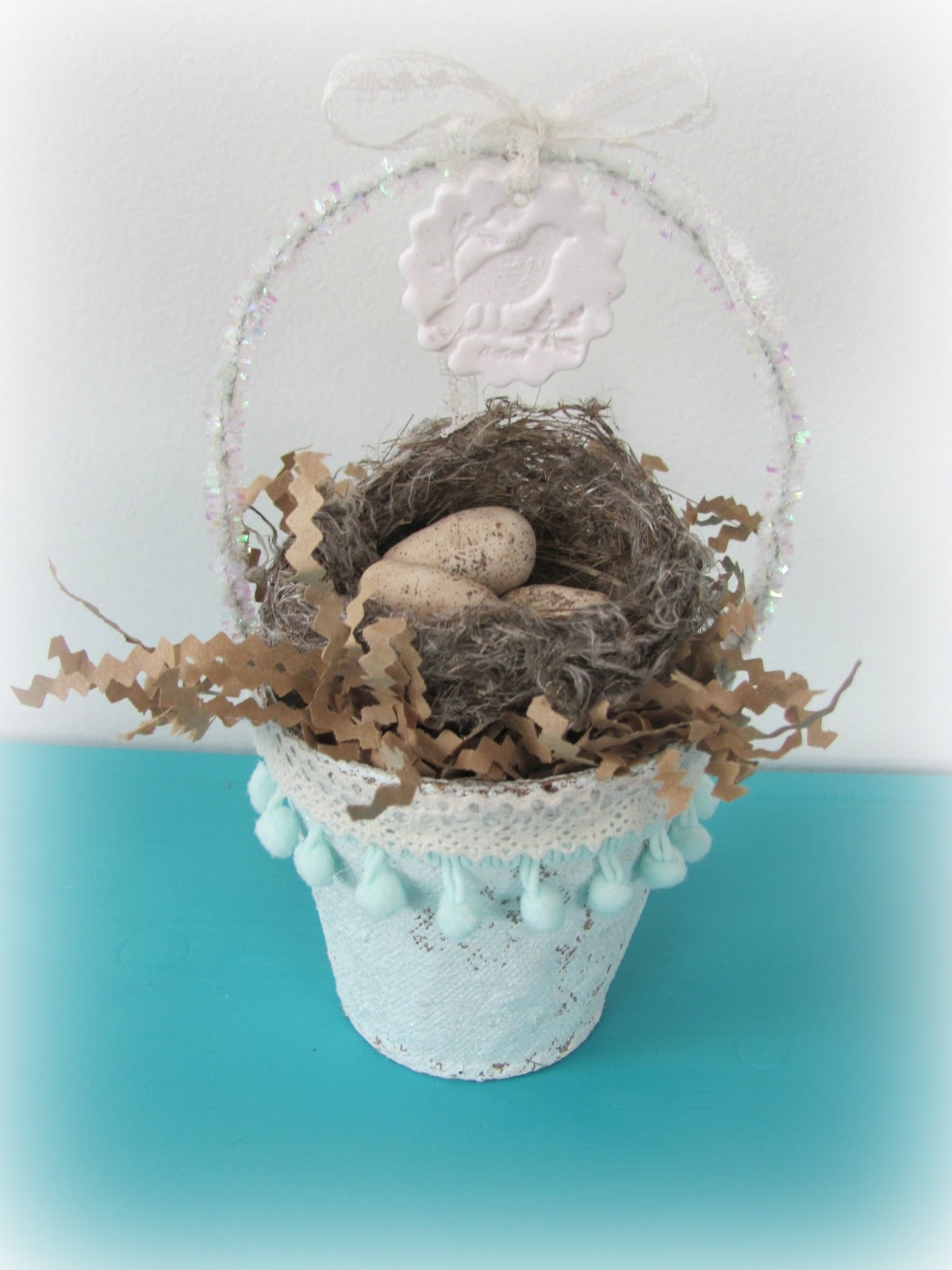 My Shabby Chateau Bird's Nest Peat Pots