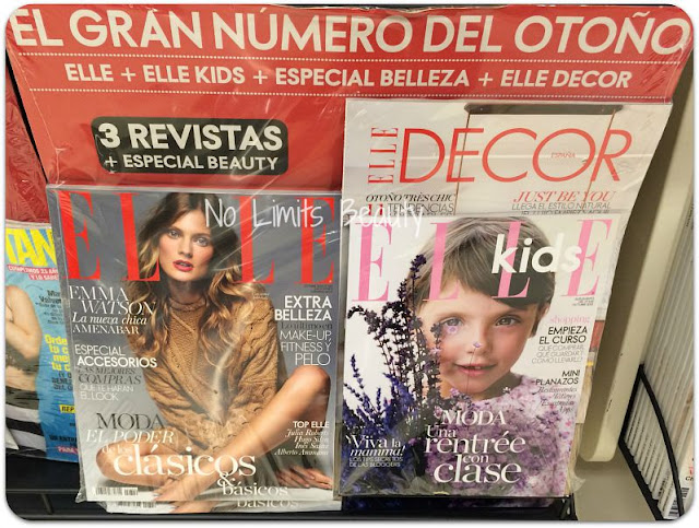Regalos revistas Octubre 2015: Elle Regalos revistas Octubre 2015: Elle