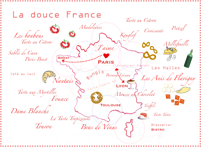 Tarte taart An La Douce France een samenvatting