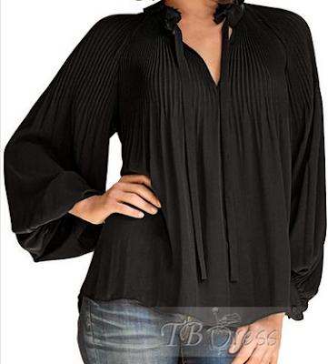 http://www.tbdress.com/product/Black-Lantern-Sleeve-Pleated-Womens-Shirt-11453979.html