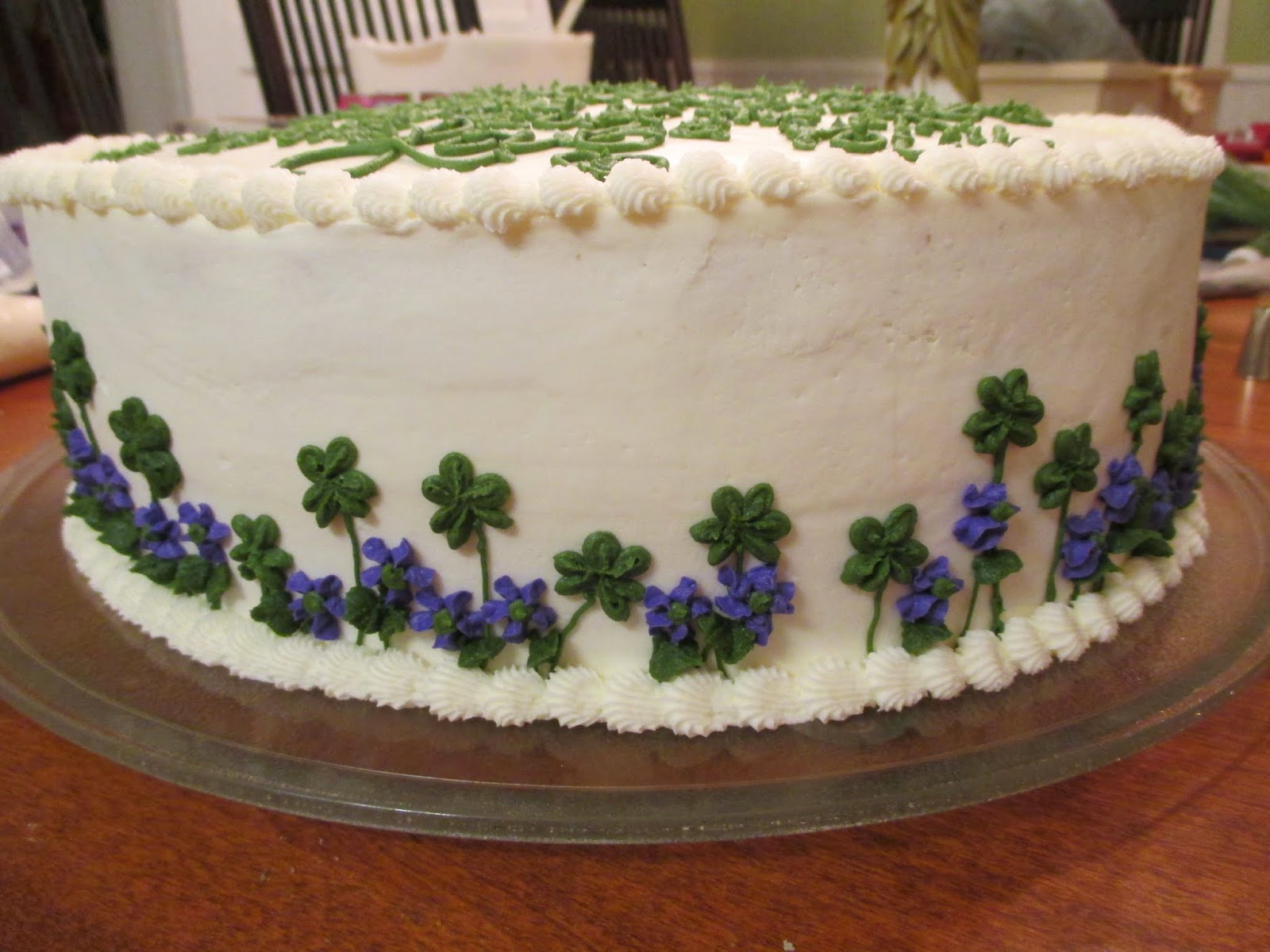 Dwyer's Farmhouse The Irish Blessing Birthday Cake