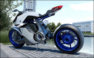otomotif, motor, BMW HP Kunst, sepeda motor dengan hidrogen