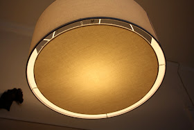 the diffuser on our cb2 pendant lamp