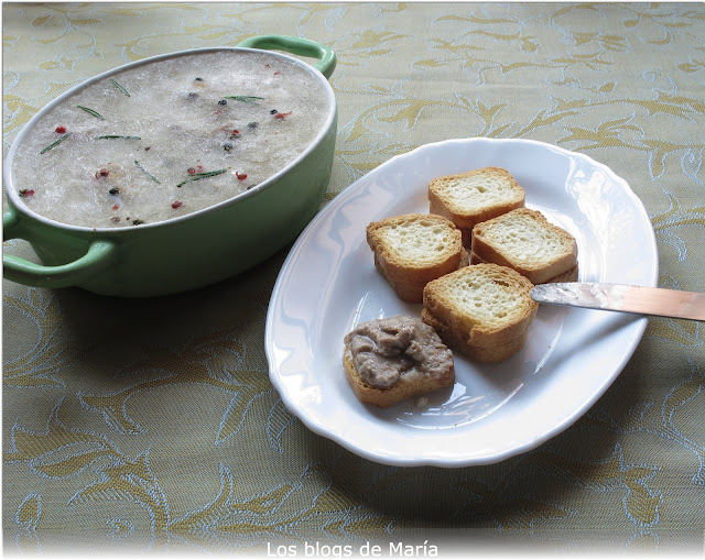 Paté de Higaditos y Setas