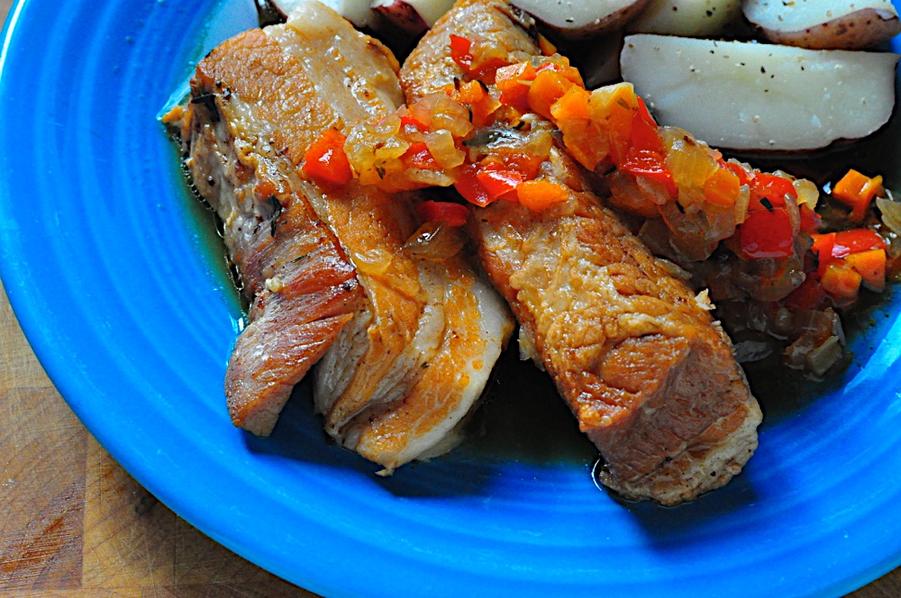 Pressure Cooker Pork Belly Beer Braise Dad Cooks Dinner