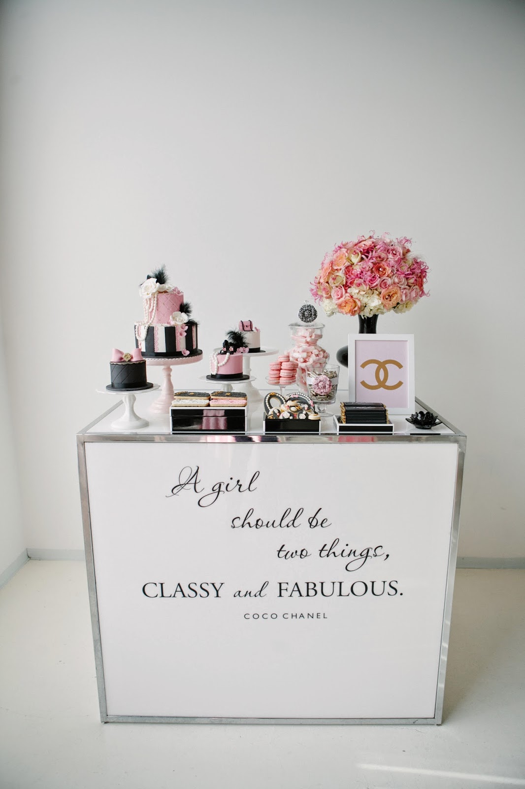 Coco Chanel inspired party As Sweet As It Gets Coco Chanel inspired party As Sweet As It Gets
