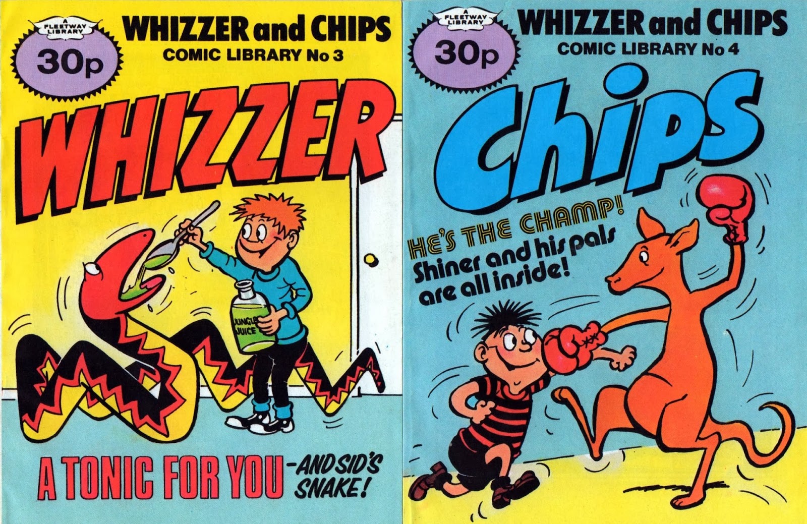 CRIVENS! COMICS & STUFF WHIZZER & CHIPS COMIC LIBRARY COVER GALLERY...