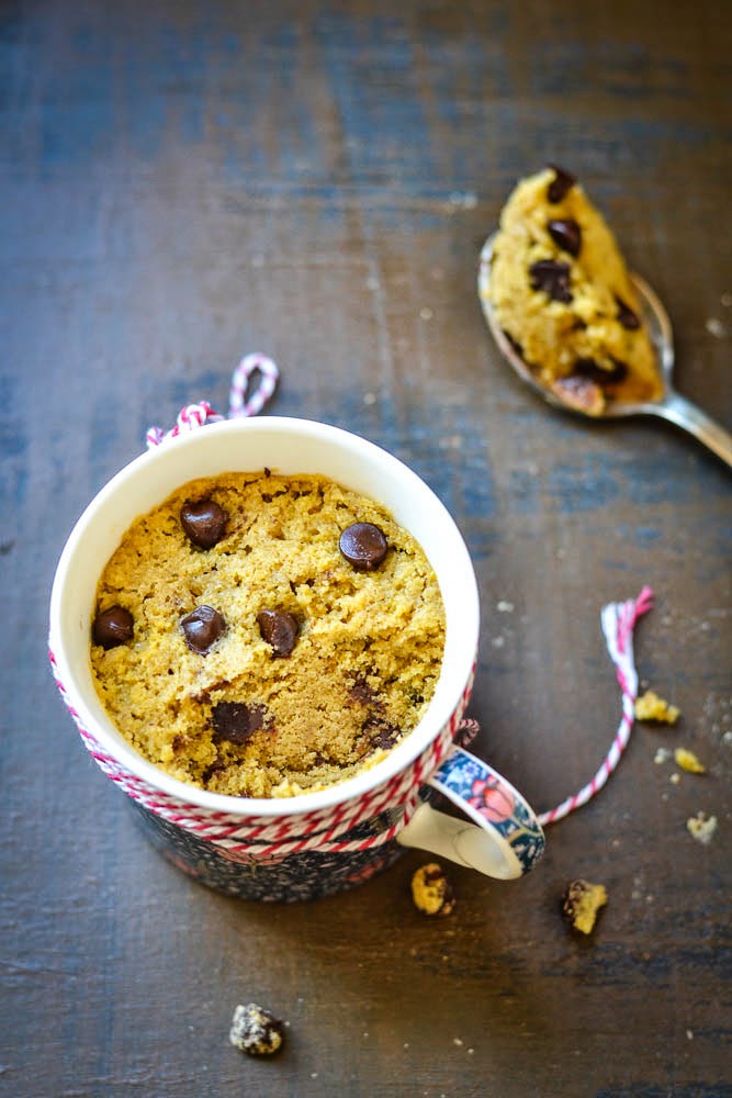 Mix and Stir: Chocolate Chip Cookie in a Mug