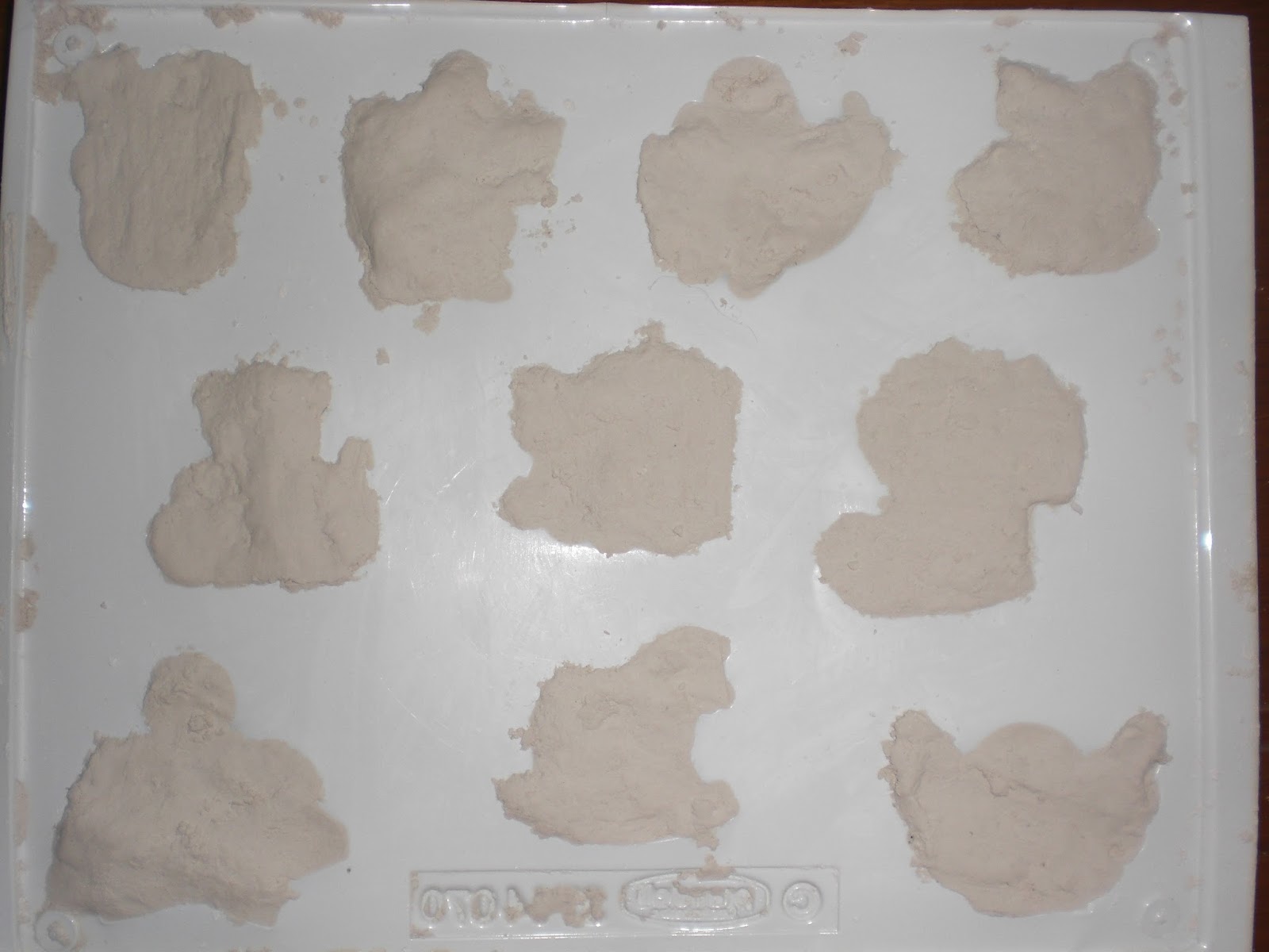 Lavoretti Di Natale Con Gesso.Nora Acrazycreative Diy Formine In Gesso Per Natale