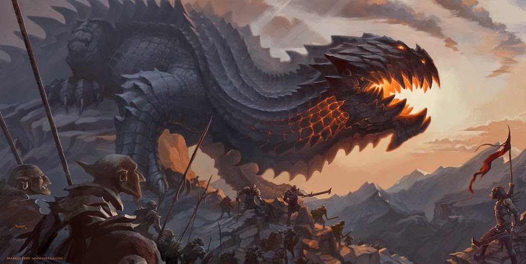 Glaurung - the Father of Dragons by WretchedSpawn2012 on DeviantArt
