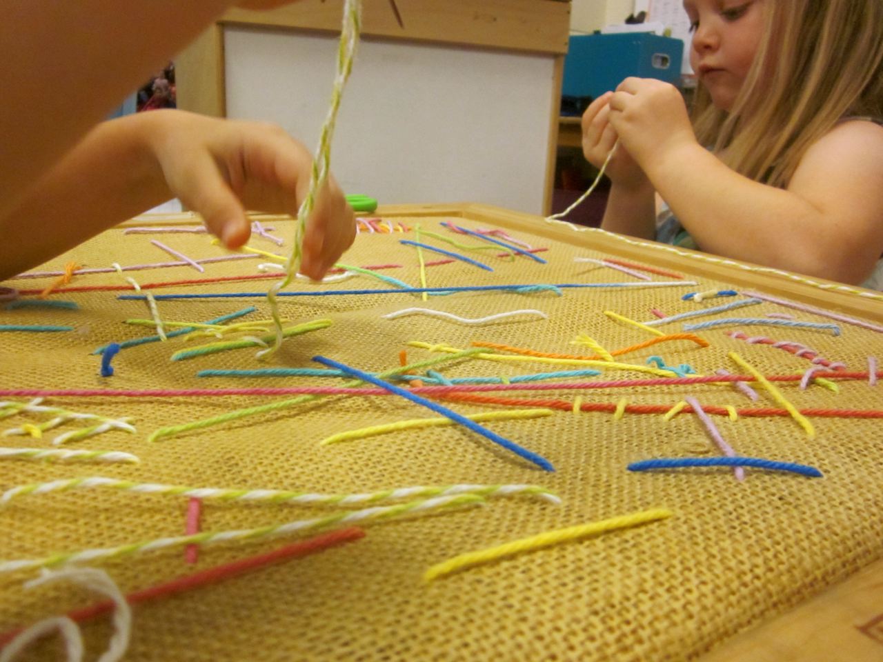 Sewing School First Tapestry of the Year