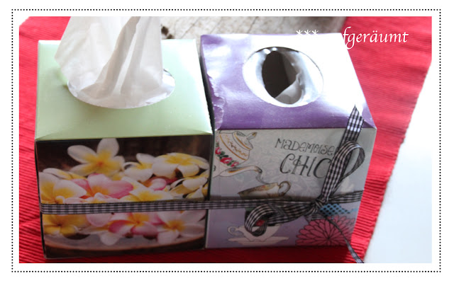 Kleenexbox für Taschentücher