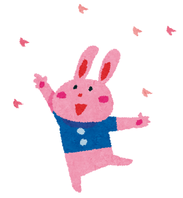 お花見のイラスト ウサギ 無料イラスト かわいいフリー素材集 お花見無料イラスト画像 桜 Naver まとめ