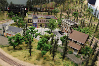 Town center section with daylight lighting