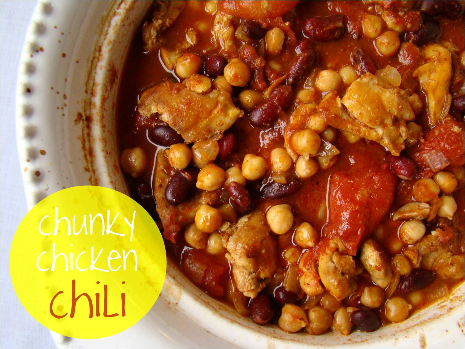 Kidney Beans Chicken Chili With Kidney Beans