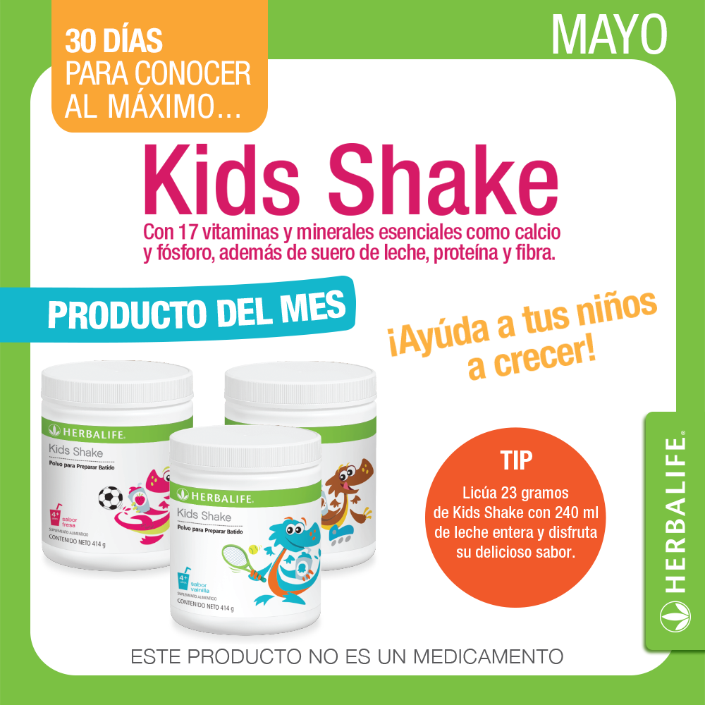 Mi Bienestar Hoy Herbalife Kids™ Shakes