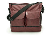 Willvin Leatherette Burgundy