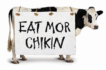 We B Steady Bloggin': "Eat Mor Chikin"