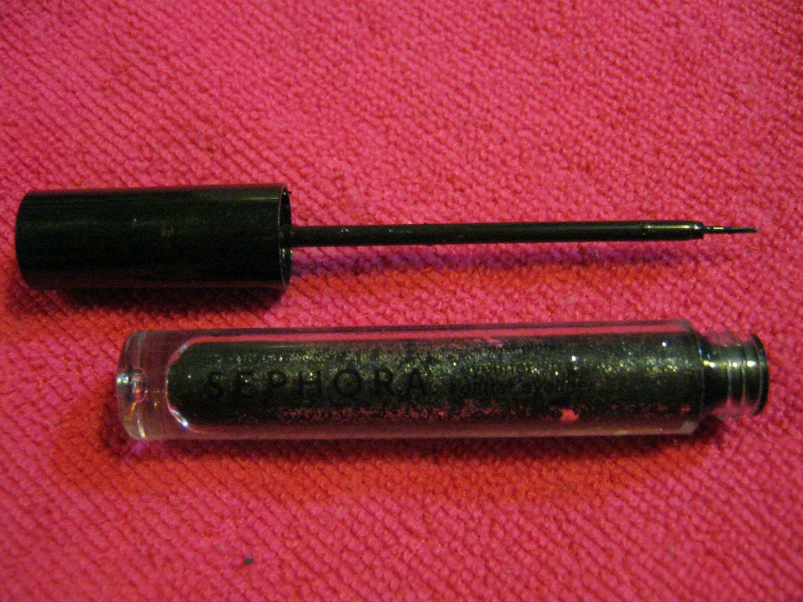 Wookie Wifey's Romulan Vanity Sephora Glitter Eyeliner Review