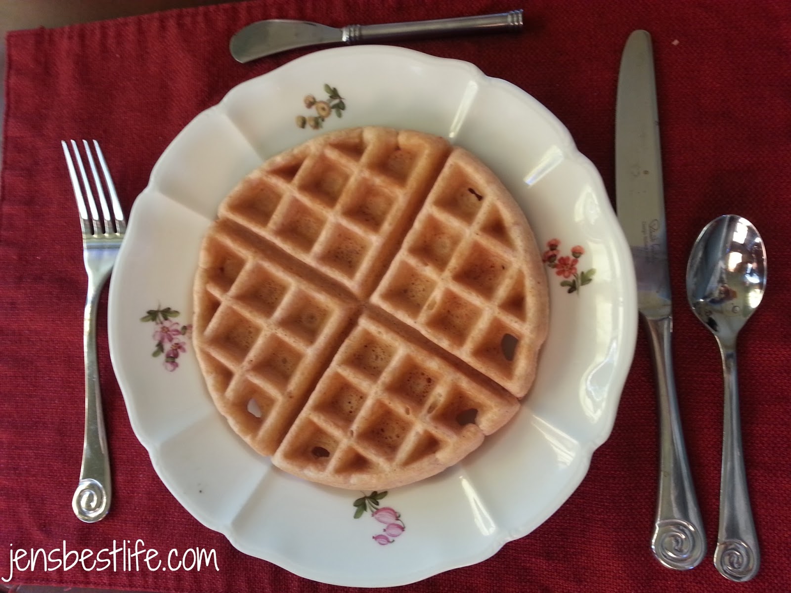 Jen's Best Life DairyFree Almond Waffles Recipe