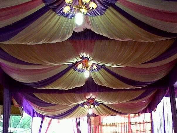 PLAFON TENDA PESTA Perlengkapan Tenda Pesta PERNIKAHAN