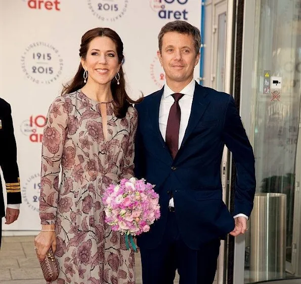 Princess Mary and Prince Frederik, Princess Marie and Prince Joachim attends the parliament and government's celebration of the 100th Anniversary of the 1915 danish constitution at the Tivoli hotel and Convention center