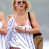 12 PHOTOS: Julianne Hough Wears “White And Pink Bikini” At Kona, Hawaii